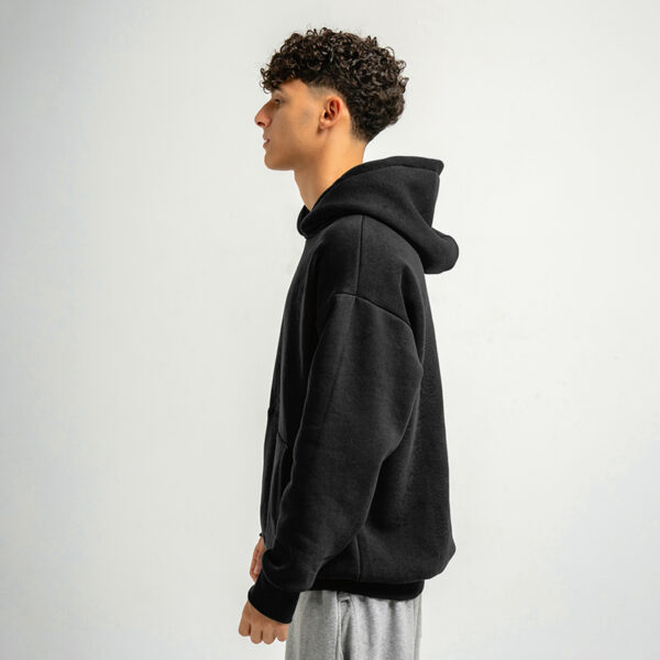 Basic Hoodie (Black) - Image 4